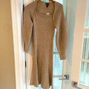 SCOOP SWEATER DRESS NWT